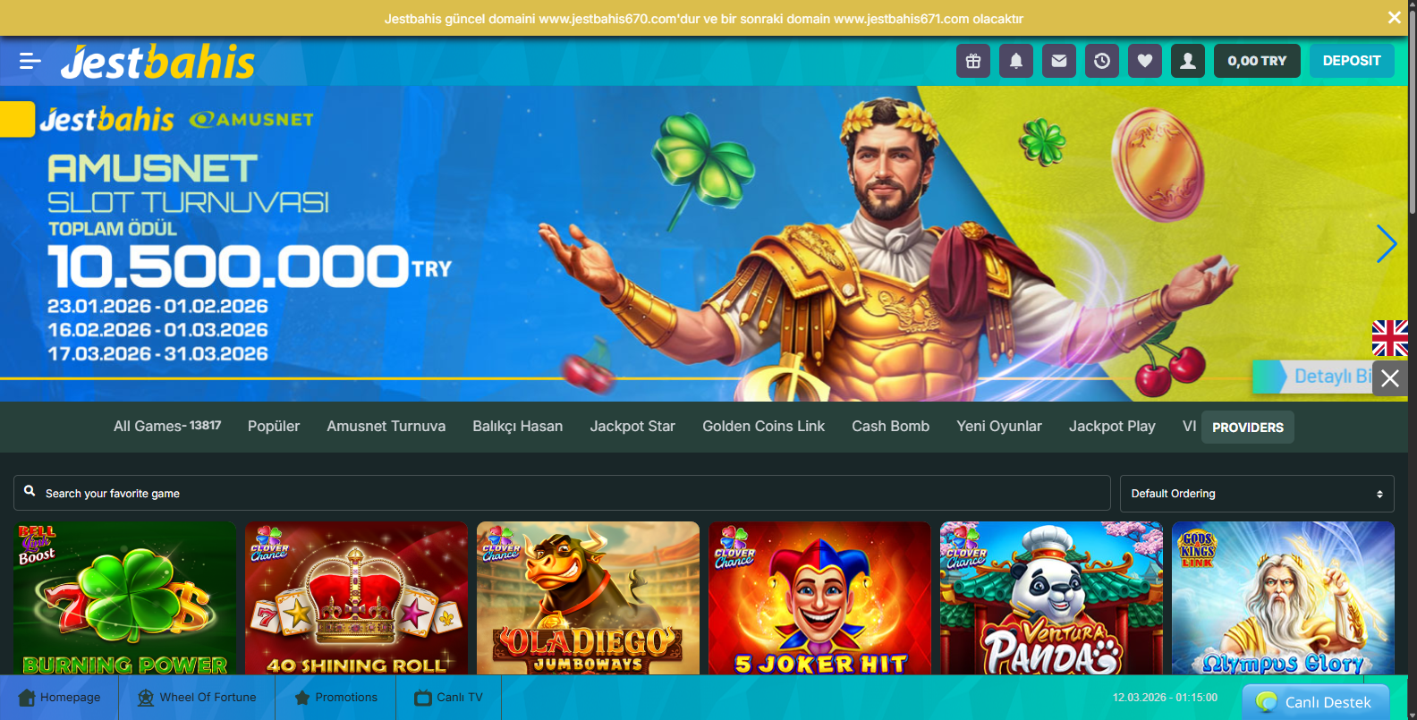Jestbahis Yeni Bonuslar